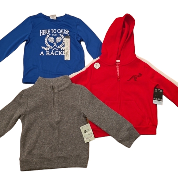 OKIE DOKIE BRAND TODDLER BOYS BUNDLE OF 3 ITEMS SIZE 2T - Picture 1 of 15
